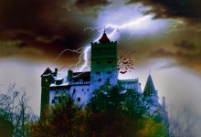 Eurocard, Castle of Dracula, Bran, Romania